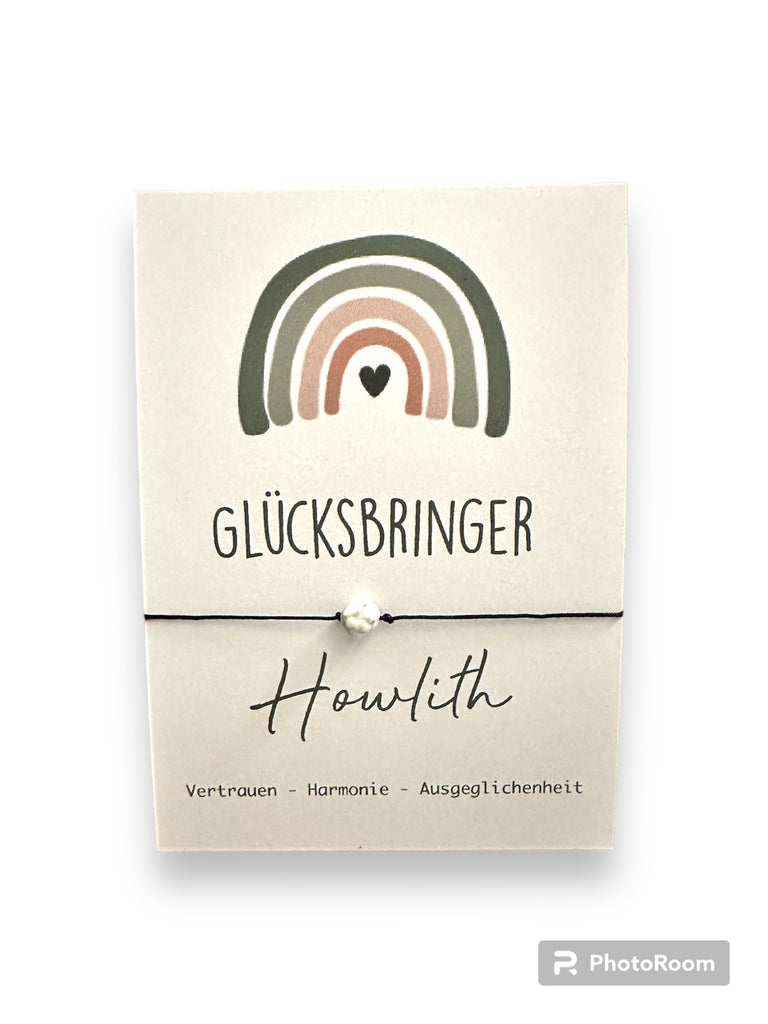 Glücksarmband - Howlith