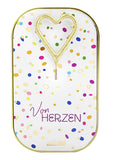 Kuchen mit Wunderkerze Von Herzen
