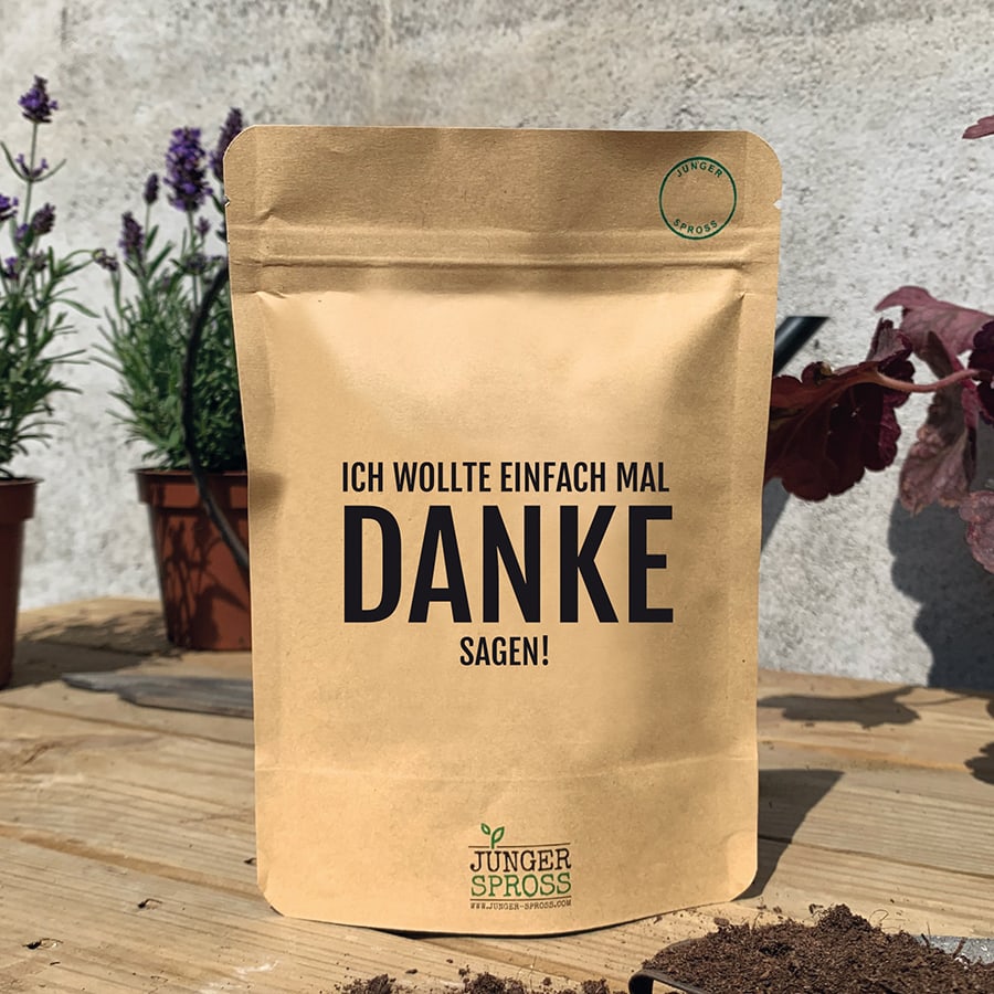 Mini Garten "Danke" Paprika