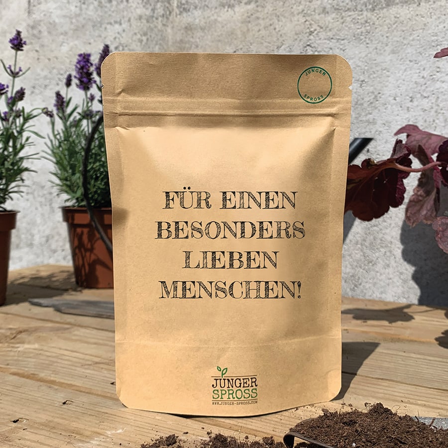 Mini Garten "Für einen besonders lieben.." Basilikum
