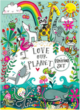Briefpapierset Love our Planet