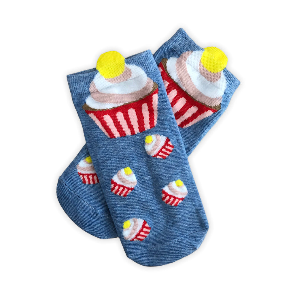 Sneaker Socken Cupcake