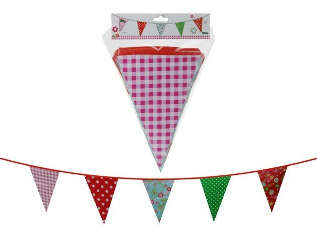 Bunte Wimpelgirlande