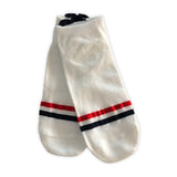Sneaker Socken mit Herz an der Verse