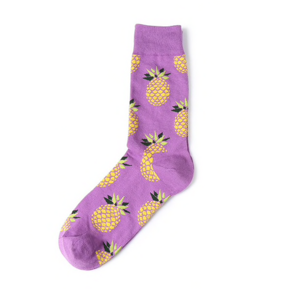 Socken mit Ananas